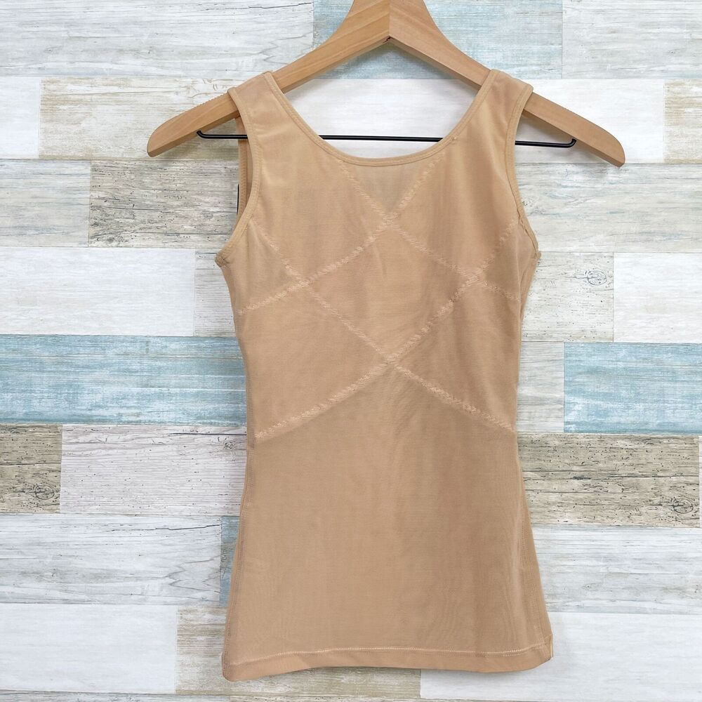 FIX Shapewear WunderWear Slimming Tank Top Beige Premium Collection Womens XL